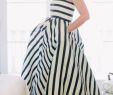 Striped Wedding Dresses Awesome See the Bride who Rocked A Striped Wedding Dress