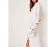 Striped Wedding Dresses Beautiful Bridal Sequin Stripe Wrap Maxi Dress White â¤ Liked On
