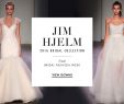 Striped Wedding Dresses Luxury Wedding Dresses Jim Hjelm Spring 2016 Bridal Collection