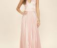 Summer evening Dresses for Wedding Luxury Epic Night Blush Pink Satin Maxi Dress Bridesmaid
