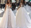 Summer Wedding Gowns Fresh Discount Gorgeous Western Spring Summer Wedding Dresses with Detachable Skirt A Line Sheer Neck Elegant F Shoulder Applique Bridal Gowns Bc1129 Lace