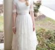 Sundresses for Weddings Best Of Discount Modest Boho Wedding Dresses with Half Sleeves 2019 Country Style Garden Bridal Gowns Lace Tulle Scoop Neck Illusion Wedding Gowns for Brides