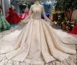 Swarovski Wedding Dresses Beautiful Discount Luxury Crystal Wedding Dress Royal Train O Neck