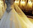Swarovski Wedding Dresses Fresh Discount Luxury Crystal Wedding Dresses Lace Cathedral Lace