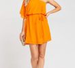 Tangerine Coloured Dresses Unique Tangerine Dress Shopstyle