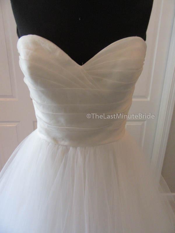 TheLastMinuteBride Tara Keely Bridal Style 2161 Strapless tulle wedding dress IMG 1682