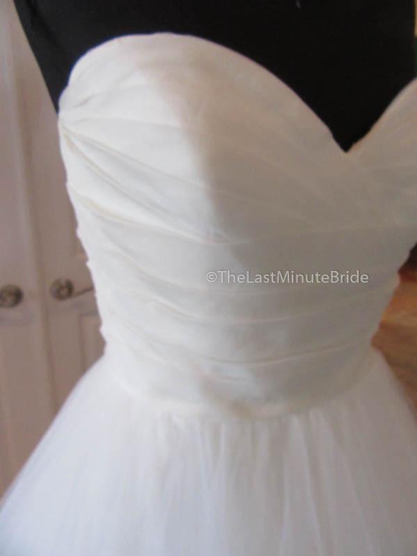 TheLastMinuteBride Tara Keely Bridal Style 2161 Strapless tulle wedding dress IMG 1684