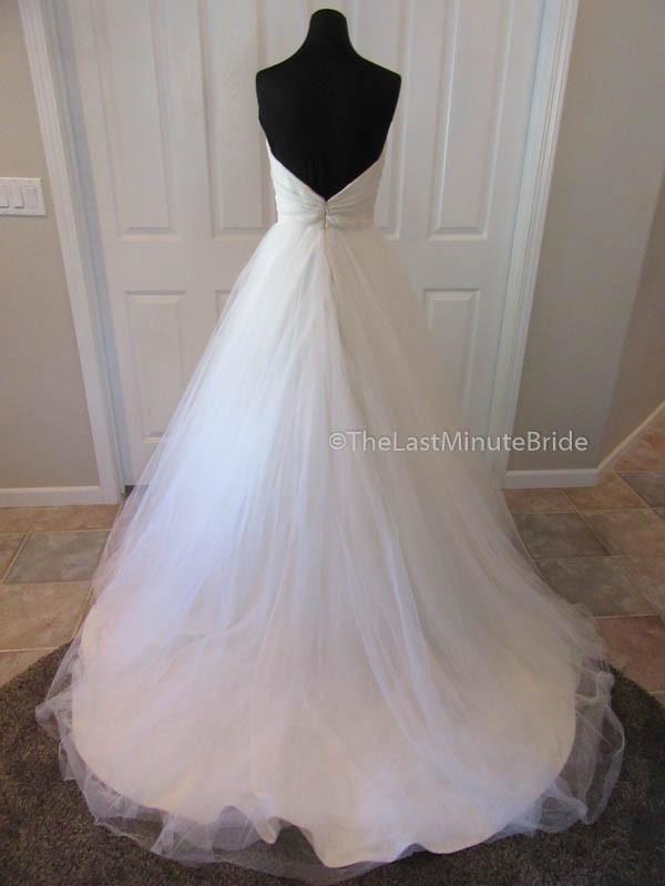 TheLastMinuteBride Tara Keely Bridal Style 2161 Strapless tulle wedding dress IMG 1687