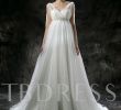 Tbdress Wedding Dresses Inspirational Empire Waist Tulle Wedding Dress