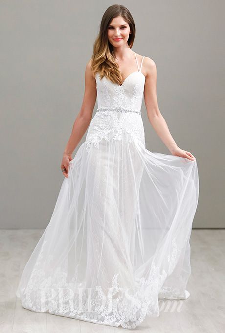 beautiful wedding dresses inspiration a ti adora by alvina valenta wedding dress with a gauzy skirt brides
