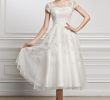 Tea Length Lace Wedding Dress Elegant Tea Length Wedding Dresses All Sizes & Styles
