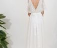 Terry Costa Wedding Dresses Fresh Lace Wedding Dress with Kimono Sleeves Low Back Wedding Dress Boho Wedding Dress Lace top Wedding Dress with An Open Back and Maxi Skirt