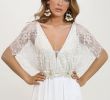 Terry Costa Wedding Dresses Fresh Lace Wedding Dress with Kimono Sleeves Low Back Wedding Dress Boho Wedding Dress Lace top Wedding Dress with An Open Back and Maxi Skirt