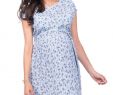 The Dress Gallery Best Of Blue Daisy Maternity and Nursing Dress