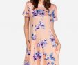 The Dress Gallery Best Of Coral Random Floral Bedruckt A Line Mini Kleid Us$9 95 Yoins