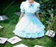 The Knot Dresses Elegant Cheap Sweet Chiffon Lace Alice In Wonderland Short Sleeve