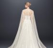 The Wedding Dress Book Luxury Long Tulle Cape with 3d Flowers