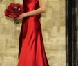 Theia evening Gown Best Of Red Silk Wedding Dress