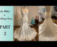 Thrift Wedding Dresses Beautiful Videos Matching Making My Wedding Dress