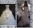 Tidebuy Wedding Dresses Beautiful Beaded Crystal Pick Ups Ball Gown Wedding Dress