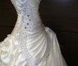 Tidebuy Wedding Dresses Lovely Beaded Crystal Pick Ups Ball Gown Wedding Dress