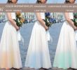 Tie Dye Wedding Dresses Inspirational Ombre Wedding Skirt Customized Colors Dip Dyed by