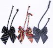 Tie the Knot Lovely Student Girl Knot Suit Cosplay Cravat Striped Uniform Bow Tie butterfly Vova