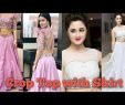 Top Designer Dresses Beautiful Videos Matching Designer Party Wear Collection and Crop top