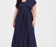 Torrid Wedding Dresses Luxury Special Occasion Navy Studio Knit Convertible Maxi Dress In