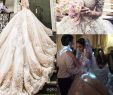 Traditional Wedding Dresses Beautiful Discount Michael Cinco Castle Church Wedding Dresses with Long Sleeve 2018 Modest 3d Floral Lace Cathedral Train Dubai Arabic Princess Wedding Gown