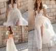 Trumpet Bridal Gowns Fresh Muse by Berta 2019 Wedding Dresses V Neck Lace Backless Mermaid Bridal Gowns High Slit See Through Trumpet Customized Beach Wedding Dress Simple