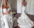 Trumpet Bridal Gowns Inspirational Y Backless Sweetheart Wedding Dresses Bridal Gowns Lace Sweep Train Tiered Mermaid Wedding Dresses Vestido De Novia Dm017
