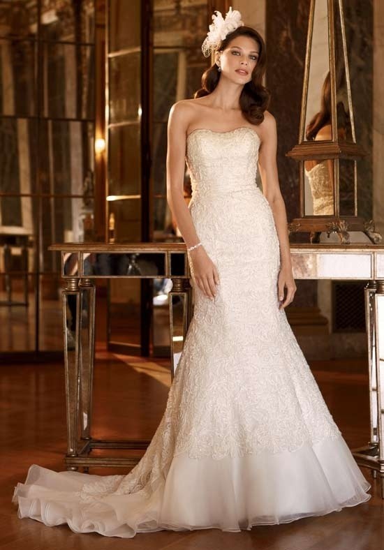 Trumpet Gown Lovely Galina Signature Swg400 Wedding Dress Sale F