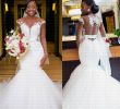 Trumpet Mermaid Wedding Dress Lovely Us $99 4 Off 2019 New African Appliques Mermaid Wedding Dress Y Sheer Back Bridal Gowns Vestido De Novia In Wedding Dresses From Weddings &