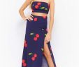 Trumpet Style Dress Best Of Best Cherry Print Clothes