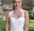 Trumpet Style Dress Elegant Style 3885 Queen Anne and Illusion Back Lace Gown