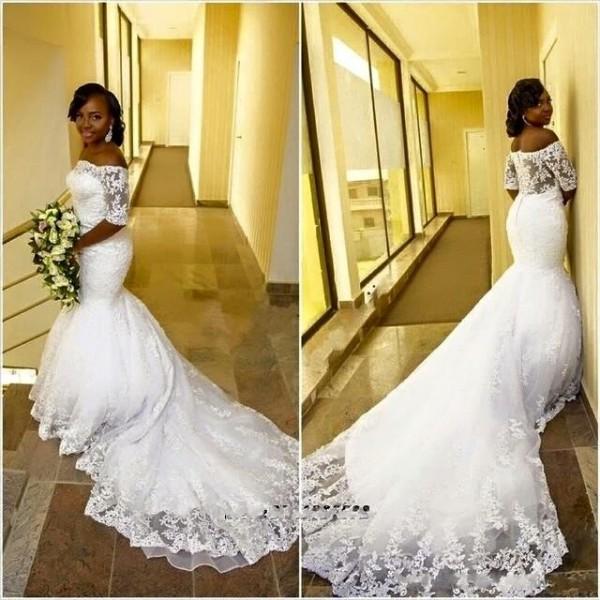 Trumpet Style Wedding Dress Lovely 2017 Country Wedding Dresses Mermaid Style Lace Chapel Long Train Full Lace Plus Size Wedding Gowns for Sale African Bridal Dress Wedding Dress