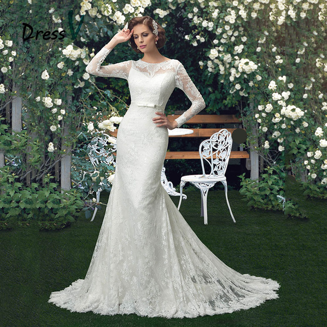 Trumpet Wedding Gowns Fresh Mermaid Lace Wedding Gowns Elegant Dressv White Vintage