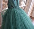 Tulle Bottom Dress Inspirational Hunter Green Flower Girl Dress Emerald Green forest Green