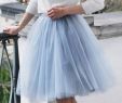 Tulle Skirt Outfit for Wedding Elegant Ice Blue Tulle Skirt Paired with White Jumper Need A