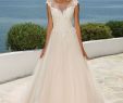 Tulle Skirt Outfit for Wedding New Style 8852 Lace Sabrina Neckline and Tulle Skirt Bridal