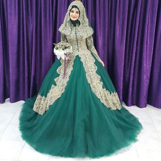 Turkish Wedding Dresses Elegant Muslim Wedding Dresses for Women – Fashion Dresses