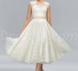 Turtleneck Wedding Dresses Fresh Discount 2018 Romantic White Lace Wedding Dresses Scoop A Line Sleeveless Mid Calf Bridal Gowns Vestidos De Noiva Wedding Dresses Plus Size A Line