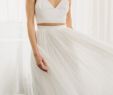 Two Piece Bridal Dress Lovely 32 Sassy Crop top Bridal Styles