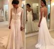 Two Piece Dresses for Wedding Fresh Discount 2019 Graceful Mermaid Wedding Dresses with Lace Jacket Spaghetti Strap Backless Pearls Chapel Bridal Gown Two Piece Country Bridal Gowns