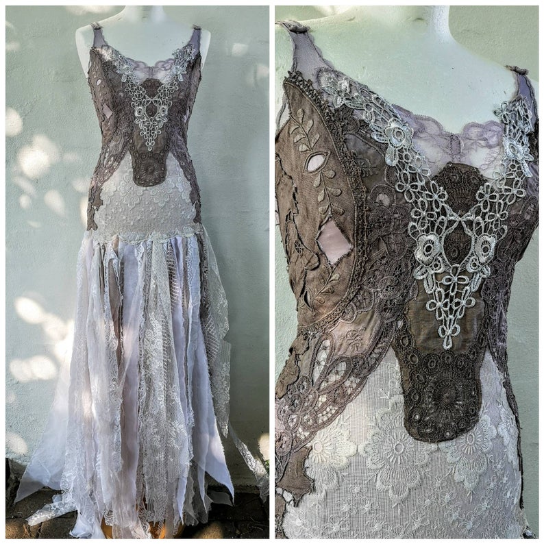 Upcycled Wedding Dresses Fresh Wedding Dress Colors Bridal Gown Lace Boho Wedding Dress Unique Victorian Wedding Dress Ethereal Gown Raw Rags