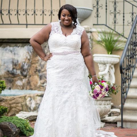 Used Plus Size Wedding Dresses Beautiful Allure Bridals W340 Shop Nearly Newlywed