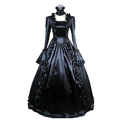 Vampire Wedding Dresses Luxury Discount Historical Fashion Baroque Black Gothic Wedding Dresses 1800s Victorian Vampire Wedding Gowns with Long Sleeve Me Val Country Bridal Dress
