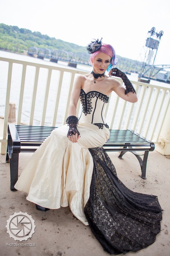 Vampire Wedding Dresses Luxury Steampunk Wedding Dress – Fashion Dresses