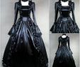 Vampiric Wedding Dresses Awesome Discount Historical Fashion Baroque Black Gothic Wedding Dresses 1800s Victorian Vampire Wedding Gowns with Long Sleeve Me Val Country Bridal Dress